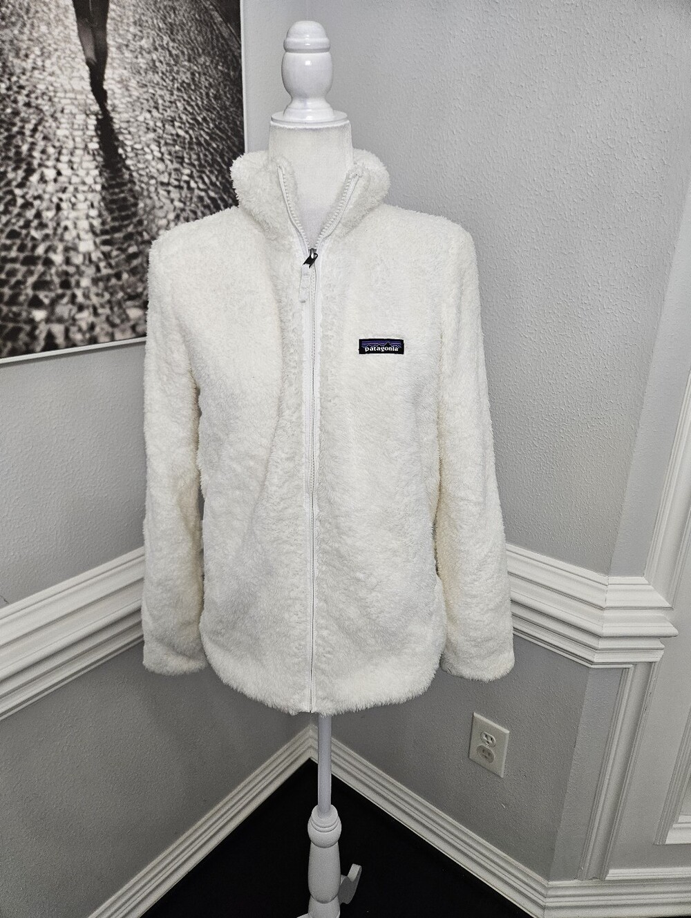 New Patagonia Women's Los Gatos Jacket Small Birch White NWT